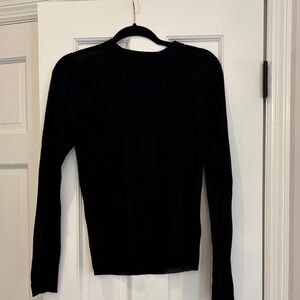 Elegant Shimmery Black Women’s Top